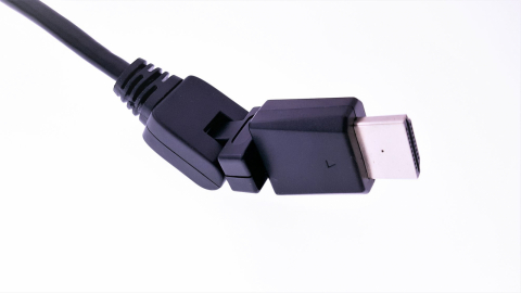 Cablu HDMI T-T 2m angular 360 grade x2 [5]