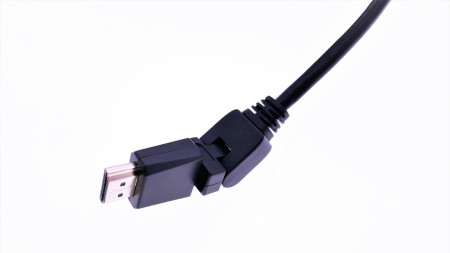 Cablu HDMI T-T 3m angular 360 grade x2 [3]