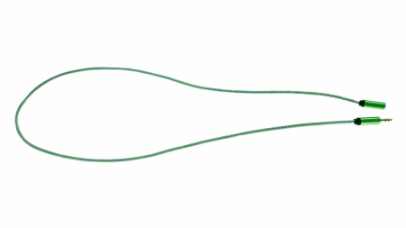 Cablu Jack-Jack, T-M 100 cm, textil tip siret green [1]