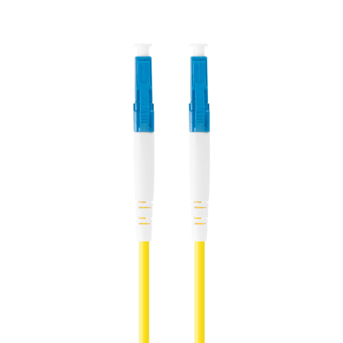 Cabluri Fibra Optica - Cablu retea fibra optica cu lungime 1 m si conectori LC/UPC-LC/UPC, Lanberg Z43310, SM, SIMPLEX 3.0MM G657A1 LSZH, galben