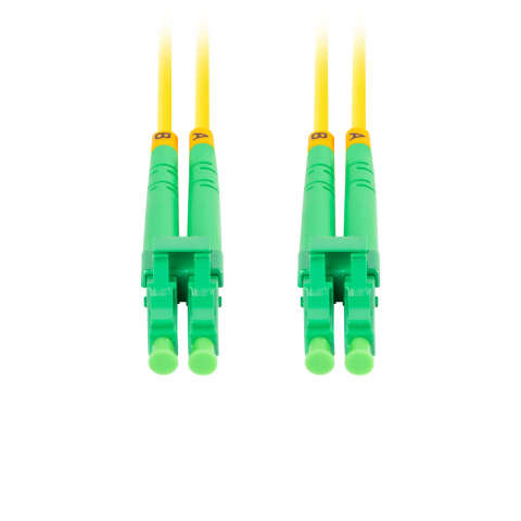 Cablu retea fibra optica cu lungime 10 m si conectori LC/APC-LC/APC, Lanberg Z43322, SM, DUPLEX 3.0MM G657A1 LSZH, galben [4]