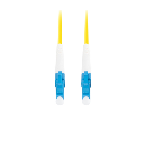 Cablu retea fibra optica cu lungime 5 m si conectori LC/UPC-LC/UPC, Lanberg Z43312, SM, SIMPLEX 3.0MM G657A1 LSZH, galben [4]