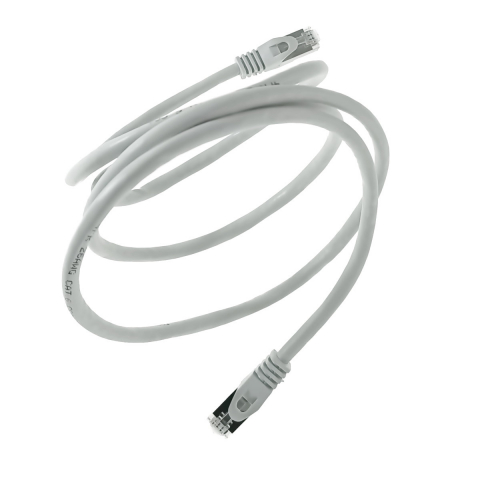 Cablu FTP tip patch - Cablu retea-patchcord CAT6 FTP, Lanberg 43615, 2 X RJ45, lungime 1.5m, AWG26, 10Gb/s-250MHz, de legatura retea, ethernet, gri