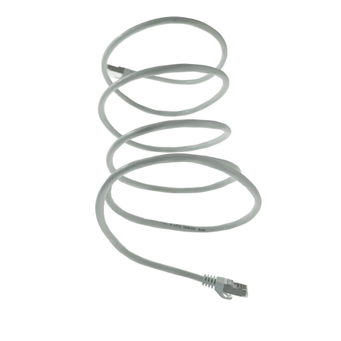 Cablu retea-patchcord CAT6 FTP, Lanberg 43616, 2 X RJ45, lungime 2m, AWG26, 10Gb/s-250MHz, de legatura retea, ethernet, gri [2]