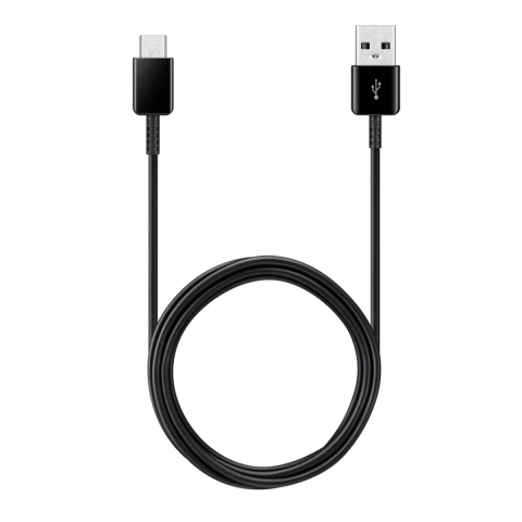 Accesorii smartphone - Cablu Samsung EP-DG970BBE, USB tip A tata la USB tip C tata, lungime 1 m, negru