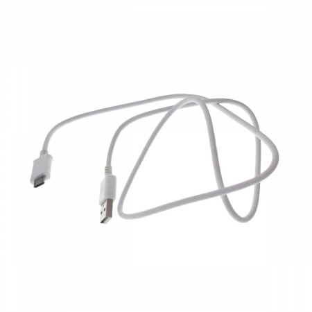 Cablu USB 2.0 la microUSB , invelis PVC , 85cm , alb [3]