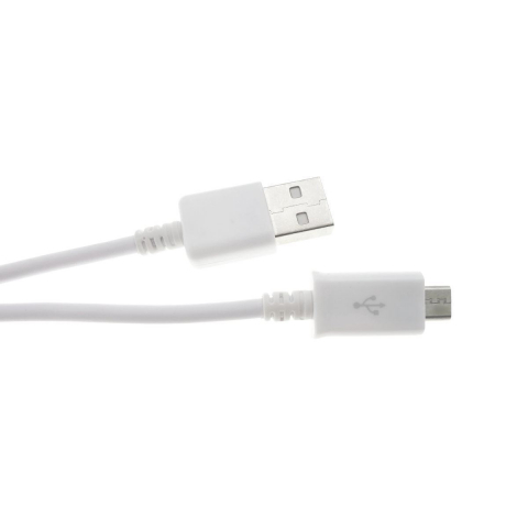 Cablu USB 2.0 la microUSB , invelis PVC , 85cm , alb [4]