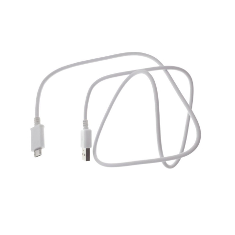 Cablu USB 2.0 la microUSB , invelis PVC , 85cm , alb [5]