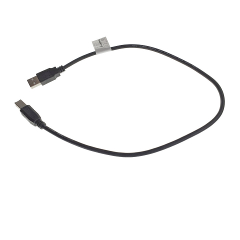 Cablu USB 2.0 pentru imprimanta, Lanberg 42867, lungime 50cm, USB-A tata la USB-B tata, negru [1]