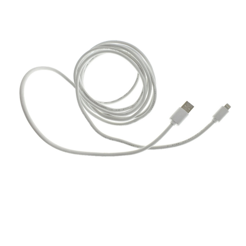 Cablu USB 2.0 tata la 8-pin lightning tata, XXL, pentru iPhone si dispozitive Apple, lungime 280 cm, invelis plastic, alb [4]