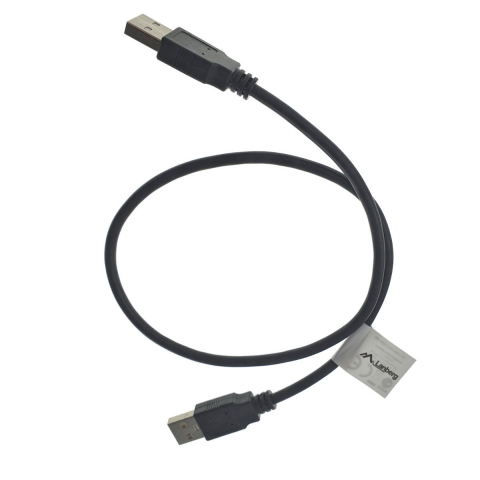 Cablu USB 2.0 tata la USB 2.0 tata, Lanberg 42774, lungime 50cm, negru [7]