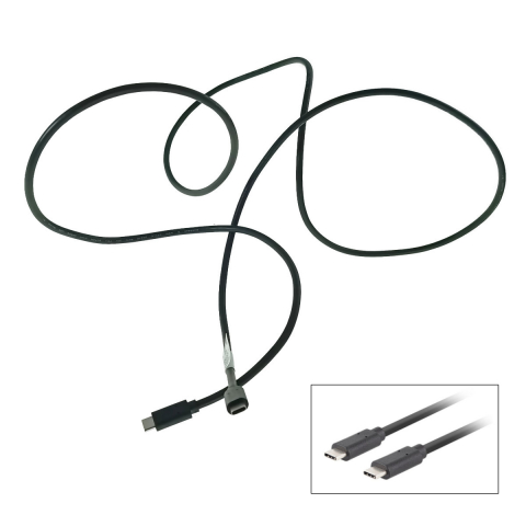 Cablu USB-C 3.1 gen.2 tata-tata, Lanberg 43693, Quick Charge 4.0, Power Delivery 3.0, 10GB/S, PD 100W, 180cm, negru [2]