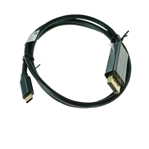 Cabluri transfer video - Cablu USB-C la DisplayPort, 1m, tata-tata, Lanberg 43680, HDR, DPCP 1.0, 4K-60Hz, negru