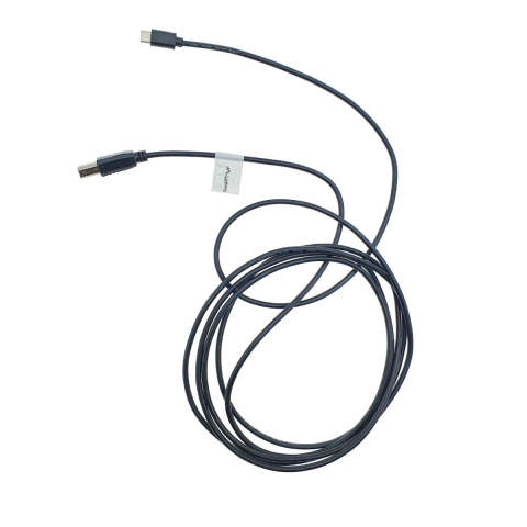 Cablu USB tip C imprimanta USB 2.0, 3 m, Lanberg 42978, USB B la USB-C, negru [10]