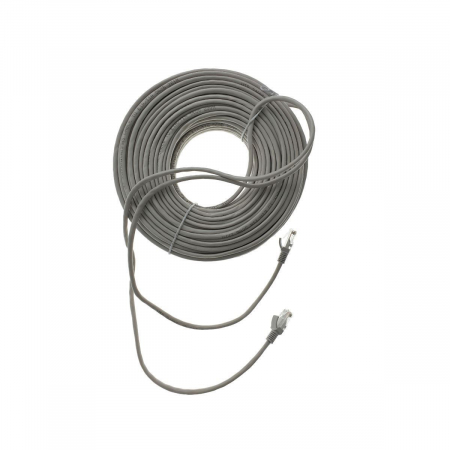 Cablu UTP tip patch - Cablu UTP cat.5,mufat 2xRJ45,lungime 50m,de legatura retea,ethernet,gri