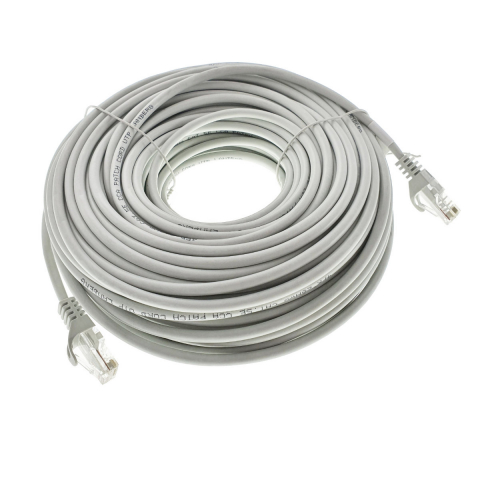 Cablu UTP, Lanberg 42781, cat.5e, mufat 2xRJ45, lungime 30m, AWG 26, 100 MHz, de legatura retea, ethernet, gri [1]