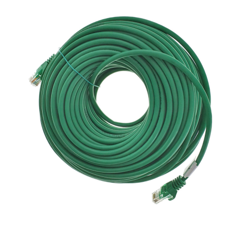 Cablu UTP, Lanberg 42784, cat.5e, mufat 2xRJ45, lungime 30m, AWG 26, 100 MHz, de legatura retea, ethernet, verde [2]