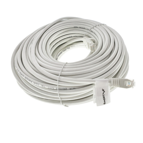 Cablu UTP, Lanberg 42787, cat.5e, mufat 2xRJ45, lungime 30m, AWG 26, 100 MHz, de legatura retea, ethernet, alb [1]