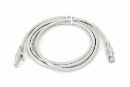 Cablu UTP Omega 40251, cat.5e,mufat 2xRJ45,lungime 2m,de legatura retea,ethernet,gri [2]