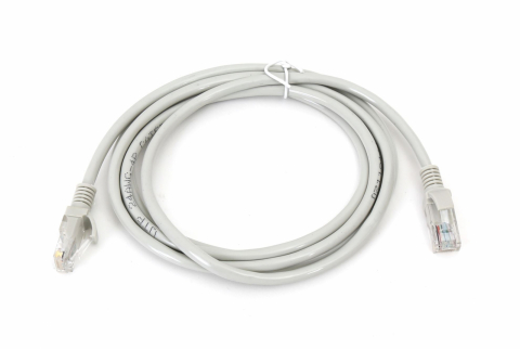 Cablu UTP Omega 40251, cat.5e,mufat 2xRJ45,lungime 2m,de legatura retea,ethernet,gri [6]
