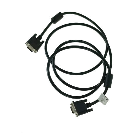 Cablu VGA tata-tata, lungime 1.8m, Lanberg 41386, ecranare dubla si miez ferita, negru [2]