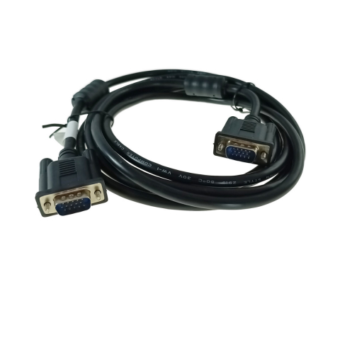 Cablu VGA - Cablu VGA tata-tata, lungime 3m, Lanberg 41389, ecranare dubla si miez ferita, negru