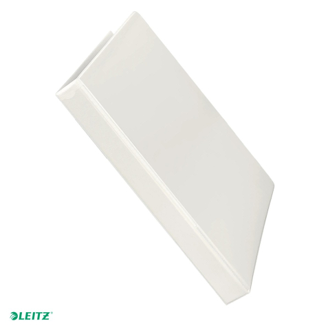 Caiete mecanice A4 - Caiet mecanic Leitz Panorama, PP/PP, A4 MAXI, mecanism 4DR, inel 20 mm, capacitate 200 coli (80 g/mp), pentru documente perforate, hartie 80 g/mp, alb