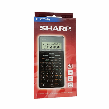Calculator stiintific Sharp EL-531TH,273 functii,10 digiti,161x80x15mm,negru cu gri [4]