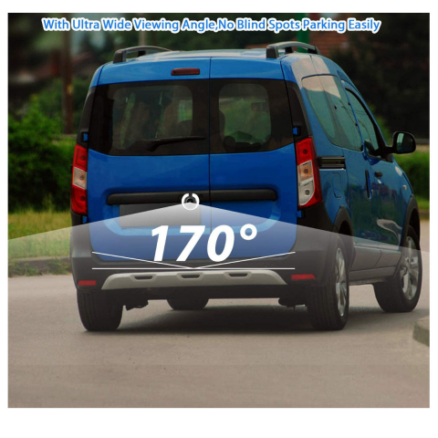Camera video auto , asistenta parcare, unghi 170 grade, IP67, universala [6]