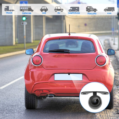 Camera video auto , asistenta parcare, unghi 170 grade, IP67, universala [9]