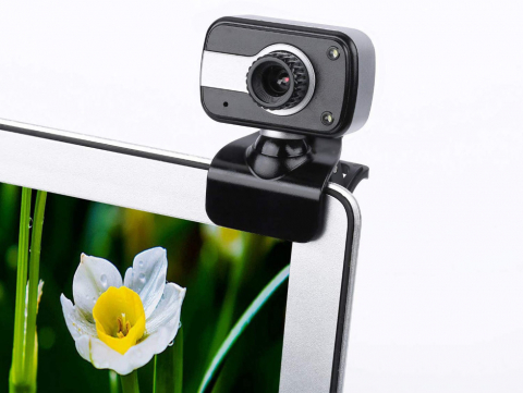 Camera Web cu microfon, 480P, My Web XHC B7, rotire 360°, conectori USB si jack 3.5mm, nightvision, lungime cablu 140 cm [13]