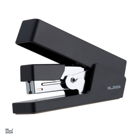 Birotica papetarie - Capsator 25 coli 26/6 corp metal 081, Nusign, cu baza antiderapanta, pentru capse 24/6, negru