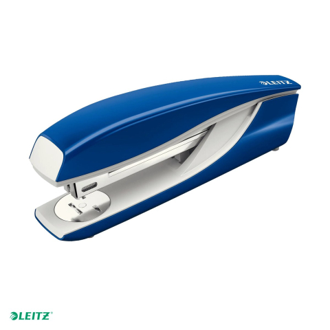 Tehnica de birou - Capsator metalic Leitz 5504 NeXXt Series, capsare 40 coli, 200 capse P3 incluse, albastru