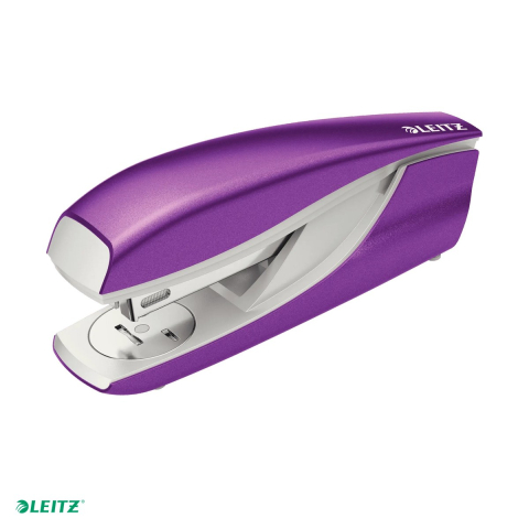 Tehnica de birou - Capsator metalic Leitz WOW 5502 NeXXt Series, capsare 30 coli, 200 capse P3 incluse, mov