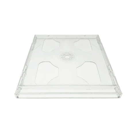 Carcasa 2 CD Regular 10.2mm, Omega 44845 ,transparenta [3]