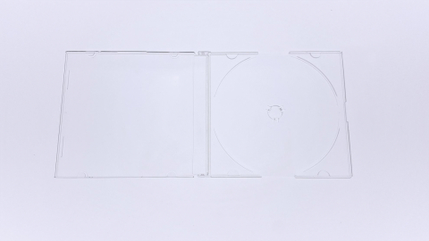 Carcasa CD Slim , Omega 56621 , HQ , 5.2mm , transparenta [4]
