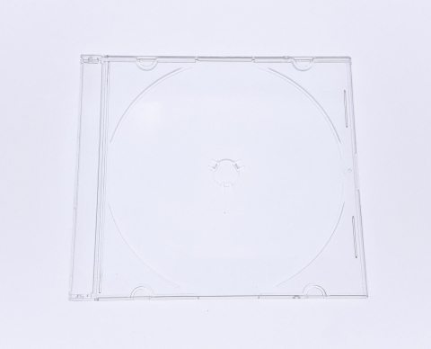 Carcasa CD Slim , Omega 56621 , HQ , 5.2mm , transparenta [2]