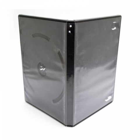 Carcasa standard pentru 1 DVD, 14 mm, neagra [5]