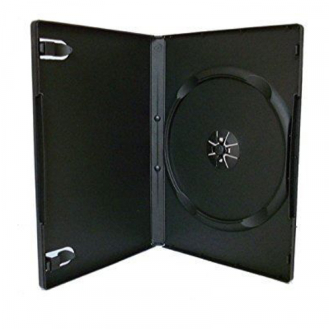 Carcasa standard pentru 1 DVD, 14 mm, neagra [3]