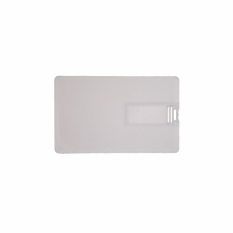 Carcasa USB-01W pentru memorie USB, tip card,din plastic,alb [4]