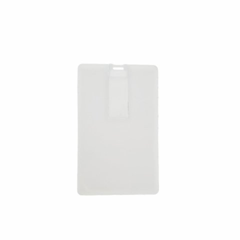 Carcasa USB-01W pentru memorie USB, tip card,din plastic,alb [5]