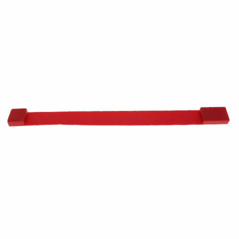 Accesorii memorii USB - Carcasa USB-12R ,pentru memorie USB , tip bratara din silicon rosu