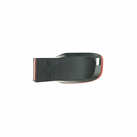 Carcasa USB-14 ,pentru memorie USB, din plastic, rosu si negru [2]