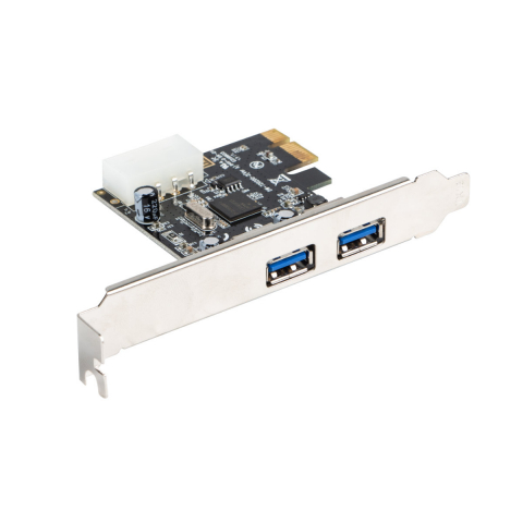 Card de extensie PCI Express la 2 x USB 3.1, Lanberg 41816, cu suport Low Profile [2]