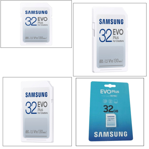Card SDHC 32 Gb, Samsung Evo Plus for Creators, U1, V10, 130Mb/s [2]