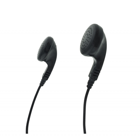 Casti - Casti audio stereo, in-ear, Titanum 91907, conector jack 3.5mm, cablu 115 cm, negre
