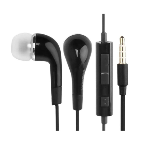 Casti cu microfon, compatibile cu Samsung, EHS64AVFBE i9300 Galaxy S3, control pe fir, cablu 115 cm, conector jack 3.5mm, negre [6]