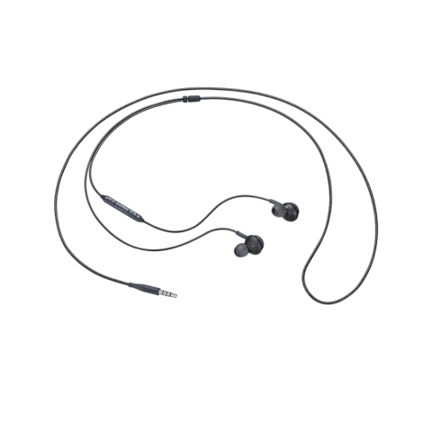 Casti cu microfon, Samsung AKG EO-IG955 GALAXY S10, control pe fir, cablu 115 cm, conector jack 3.5mm, negre [11]