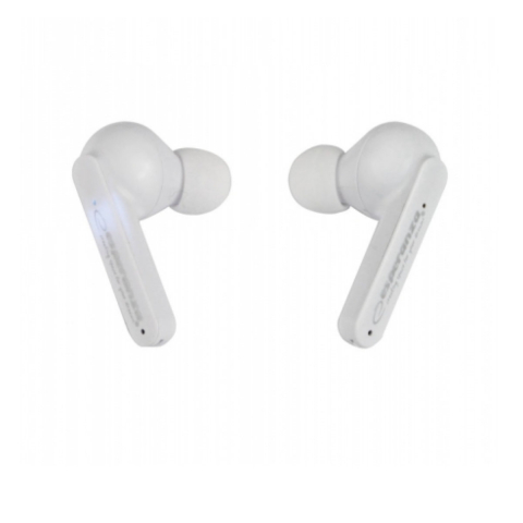 Casti In-Ear wireless TWS, Esperanza Phoebe 95836, Bluetooth v.5.0, cu statie de incarcare, albe [1]