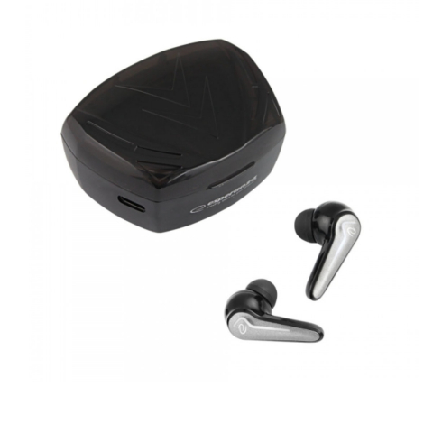 Casti In-Ear wireless TWS, Esperanza Xenon 95840, Bluetooth v.5.0, cu statie de incarcare, negre [3]